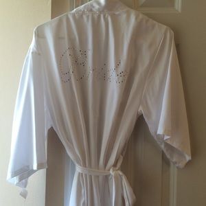 Bride robe new with tags