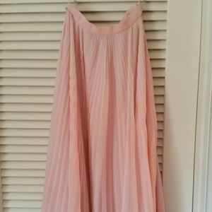Vintage Light pink long skirt