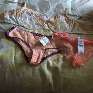 Bra and new panties bundle