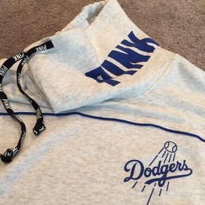 VS Pink Los Angeles Dodgers Cowl Neck