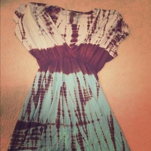 Green Dragon Tie Dye Dreas