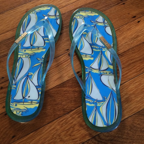 Lilly Pulitzer Flip Flops