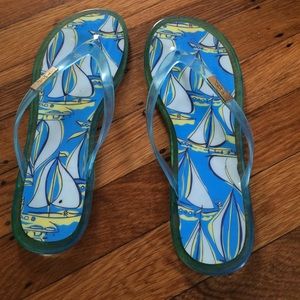 Lilly Pulitzer Flip Flops