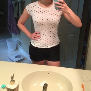 Polka dot tee