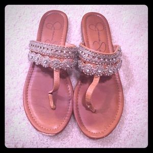 Jessica Simpson beaded flats
