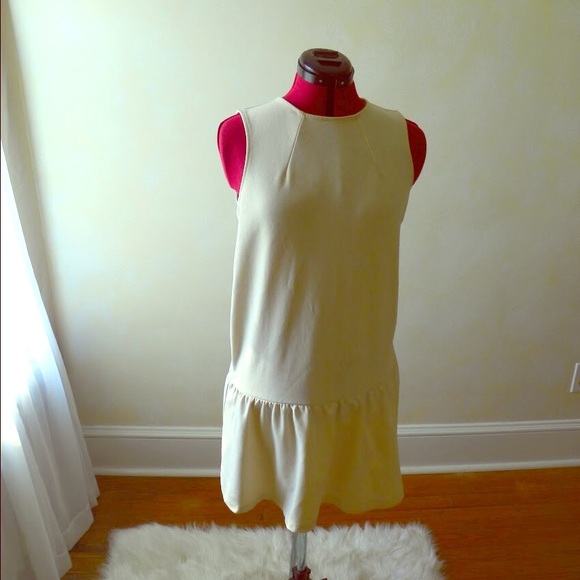 Pale Pink Drop Waist Dress