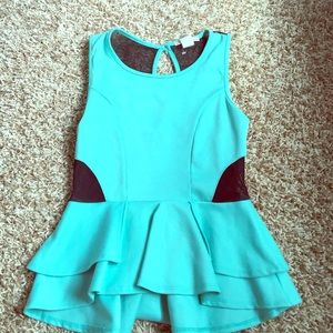 Peplum shirt