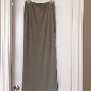 Green Maxi Skirt Size Medium