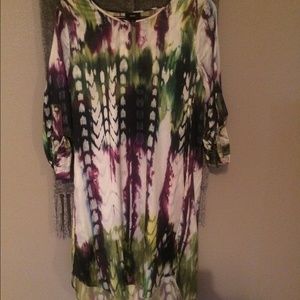 Long shirt/dress top