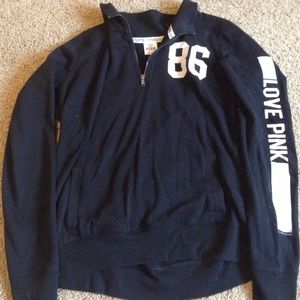 Black pink sweatshirt