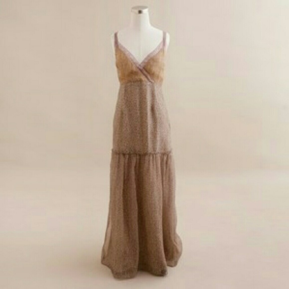 J. Crew Dresses J Crew Collection Letour Floral Maxi Dress Poshmark