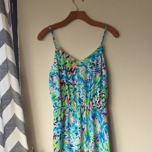 Lilly Pulitzer Deanna Maxi Dress in Sea Soirée