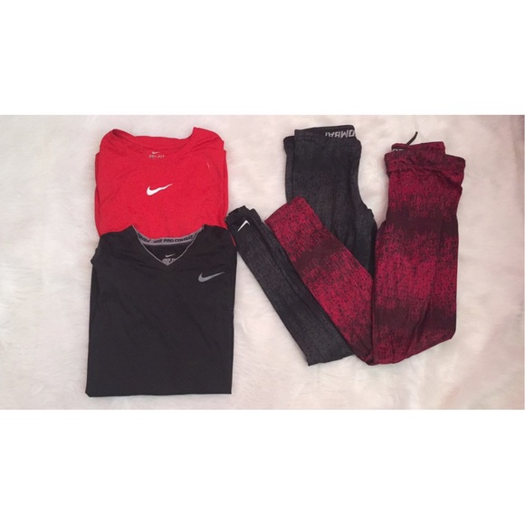 Nike Clothes Dri-fit and Combat Leggings workout