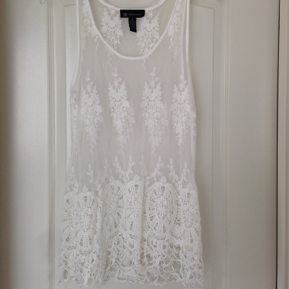 INC Sheer Top Size Medium