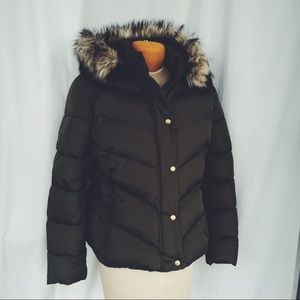 Gap Olive Puffy Winter Jacket