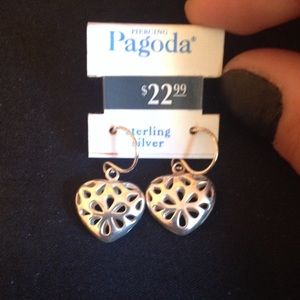 Sterling Silver Heart Earrings