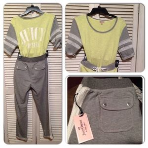 Juicy Couture Sweat Top & Pants S & M 💗💖💕