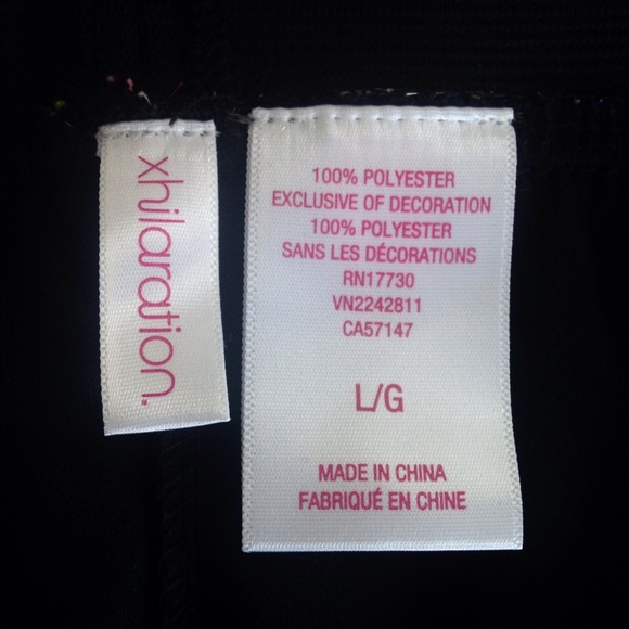 Watercolor Floral Skirt with Lace Trim - Picture 3 of 3