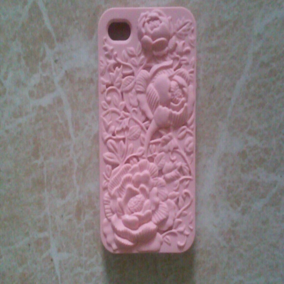 Iphone 4 pink floral Case