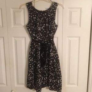 Black and white dress