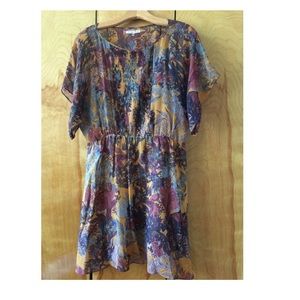 Anthro's Broadway & Broome floral mini-dress
