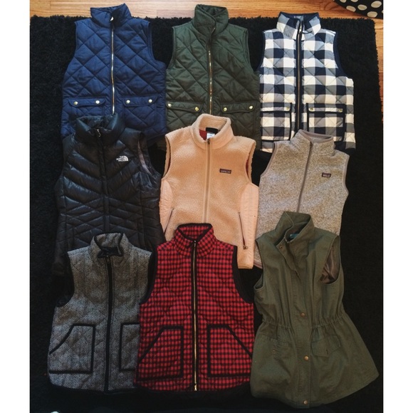 ❤️UPDATED❤️ Jcrew, Patagonia Vest Collection