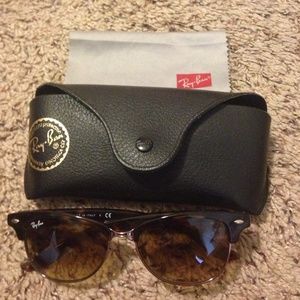 Authentic ray bans clubmasters