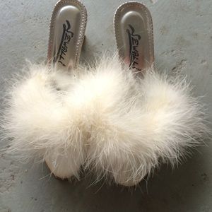 Furry slippers