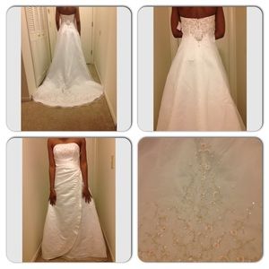David's Bridal Wedding Dress