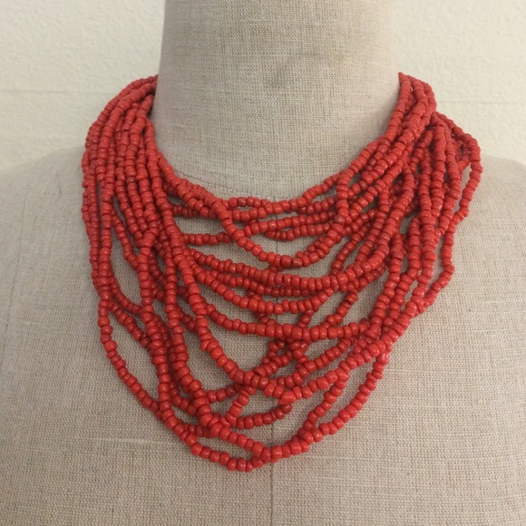 None Jewelry - Beaded necklace NWOT