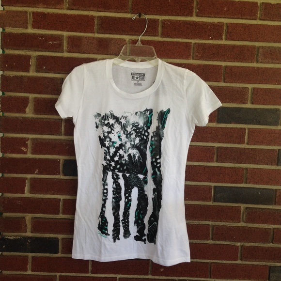 Converse flag tshirt