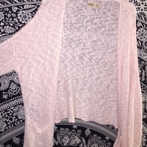 Hollister Baby Pink Cardigan
