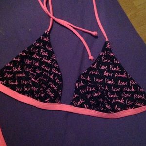 PINK bikini top