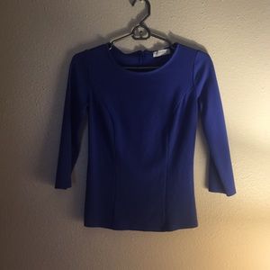 Periwinkle fitted top