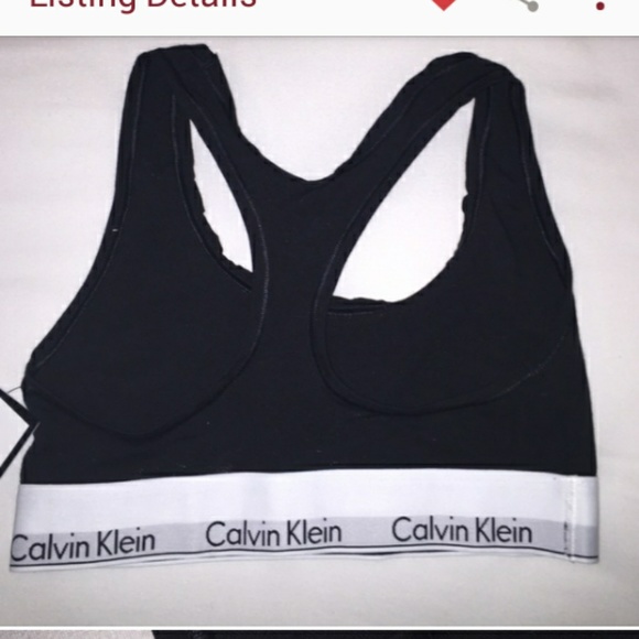 Calvin klein sports bra