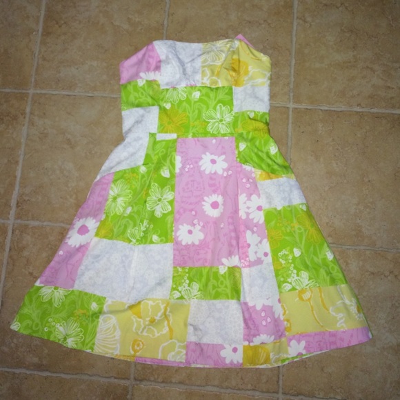 Lilly Pulitzer patchwork dress