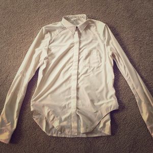 Lulu lemon long sleeve button down Top
