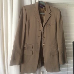 Ralph Lauren Purple Label 100% Wool Blazer