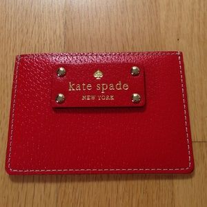 Kate Spade Red Card Case