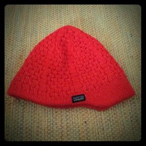 Bright Red Knit Beanie