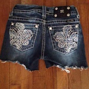 Miss me cut off shorts