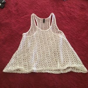 Knitted tank top