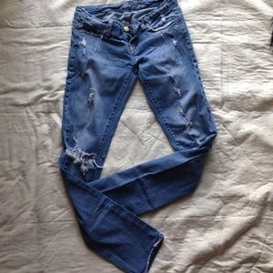 AE skinny jeans