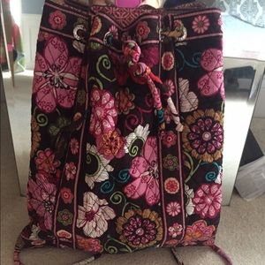 Vera Bradley drawstring backpack