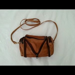 Mini Vintage Crossbody Duffle Bag/Coin Purse