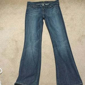 7 bootcut jeans.