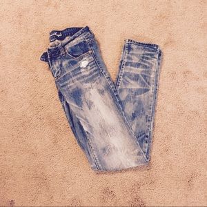 American eagle skinny jeans size 4