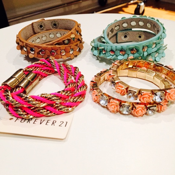 Forever 21 bracelet bundle!!