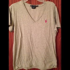 Large v-neck polo Ralph Lauren tshirt