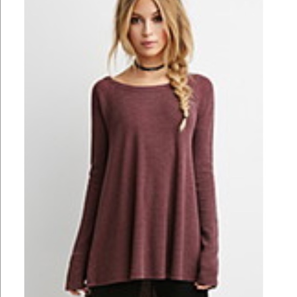 TODAY ONLY SALE: Frayed Thermal Top